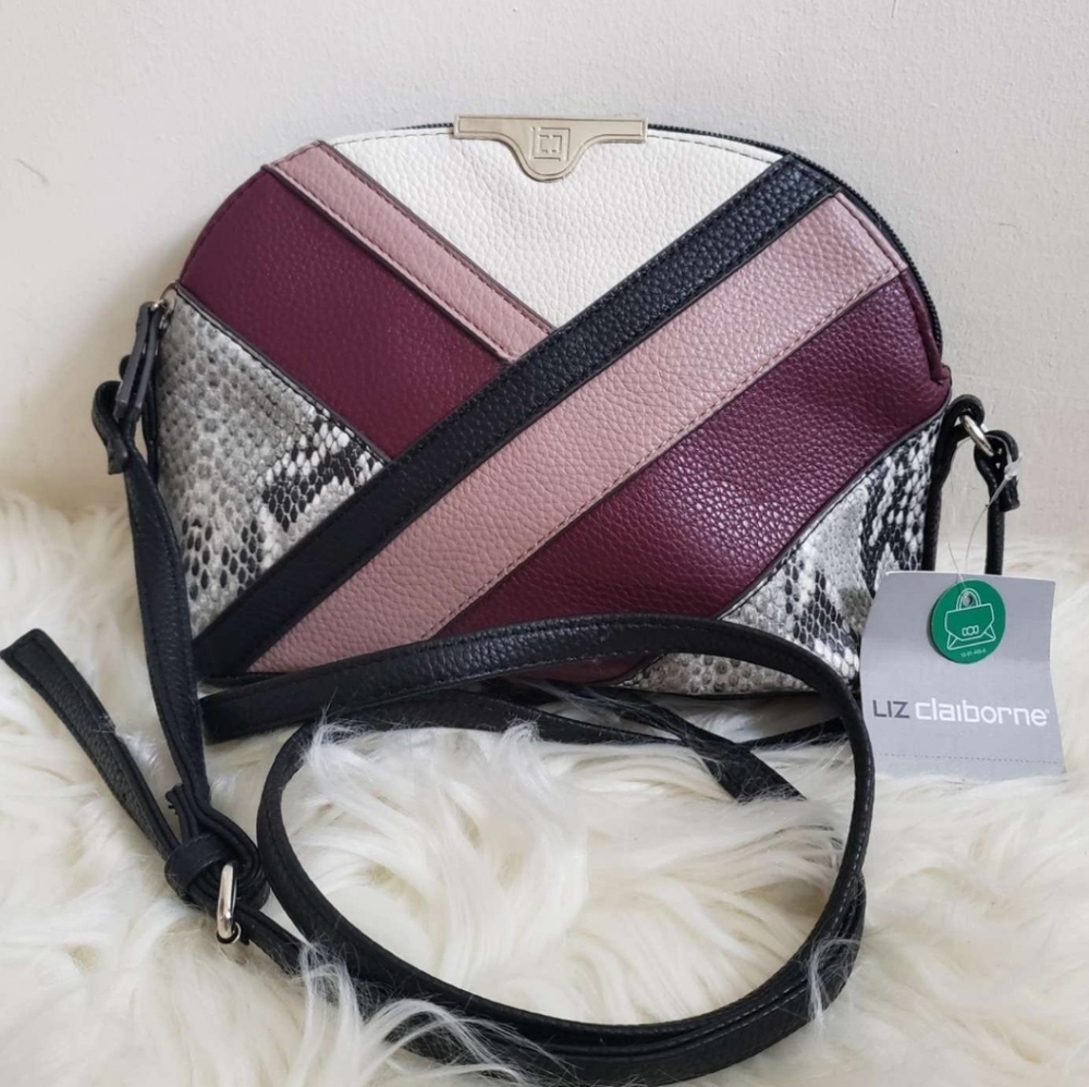 Liz Claiborne Aubree Multicolor Crossbody,bag, purse,  carryall